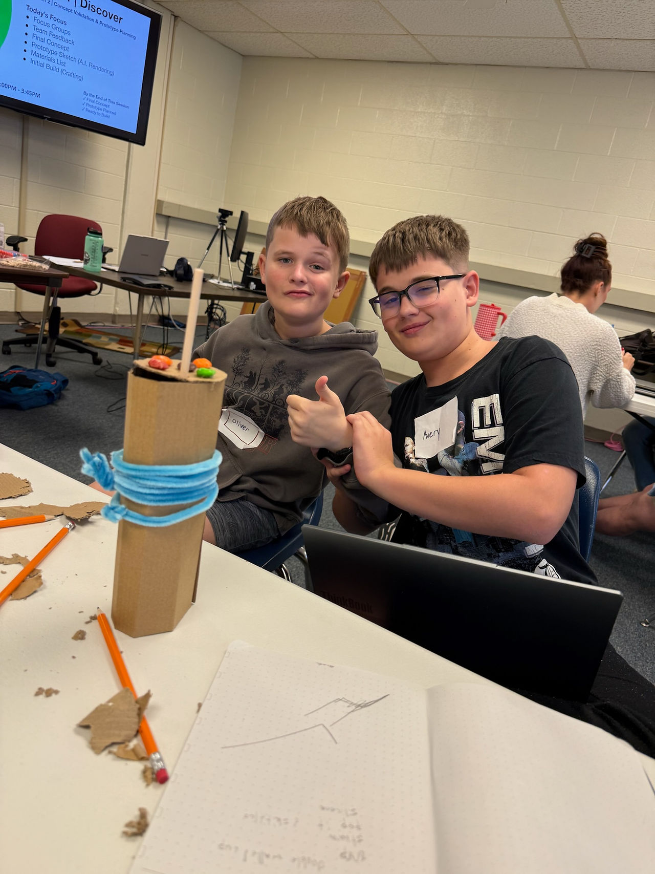 Make48 Summer Camp students in Great Bend, Kansas at Barton Community College