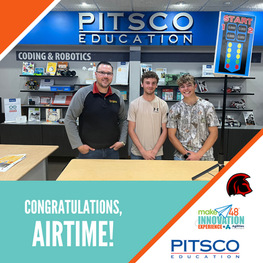 Columbus High School's AirTime Soars at Make48 Innovation Experience