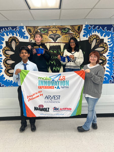 Make48 Innovation - Second Place went to Lincoln Junior High for their "Magneticx Tool Belt"