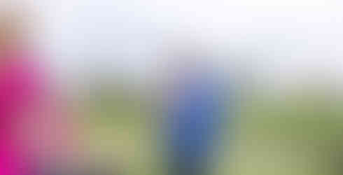 Tom Gray sharing his farm with sheep in background