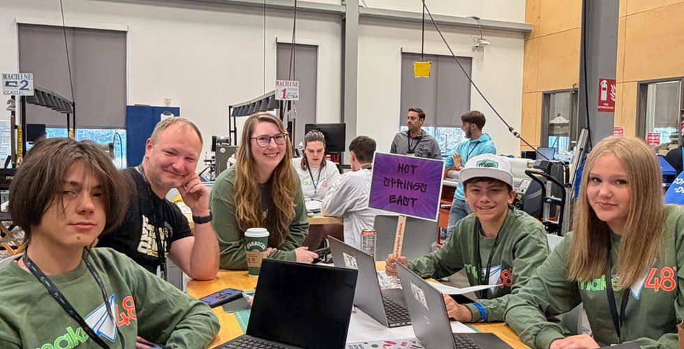 Team from Hot Springs Jr Acadmey