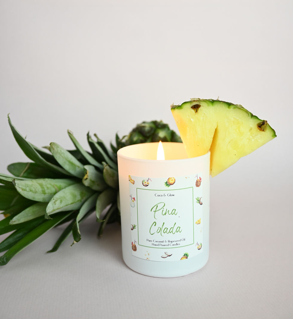 Cotton Wick Candle - Pina Colada