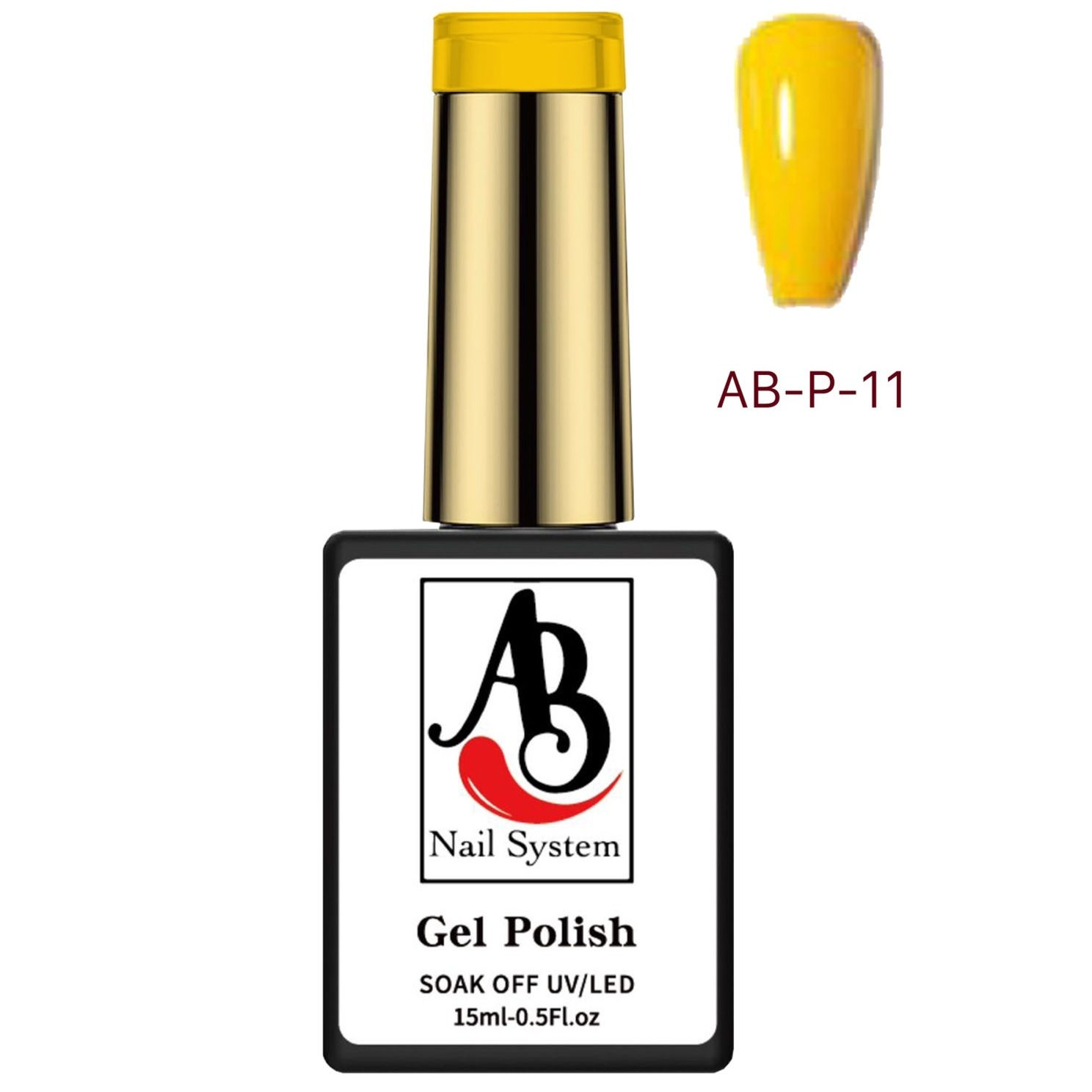 AB-P-11 Gel Polish soak off UV/led 15ml.0.5fl.oz