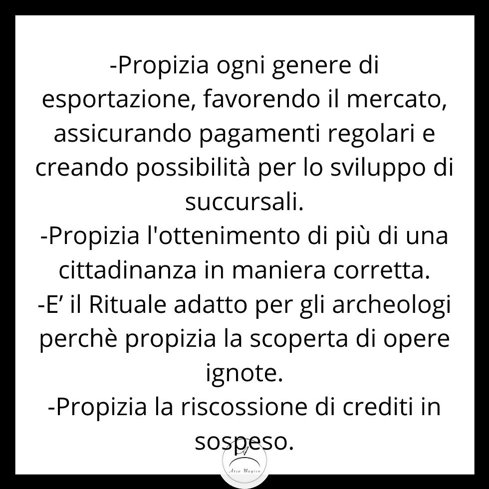 4° RITUALE SUPREMO DI PROSERPINA