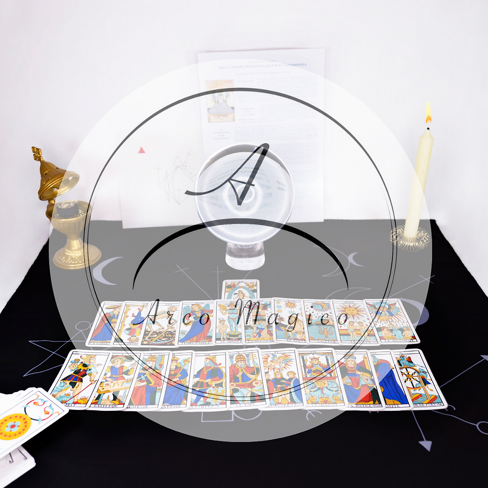 Sacro Corredo Divinatorio per l'Arte Cartomantica