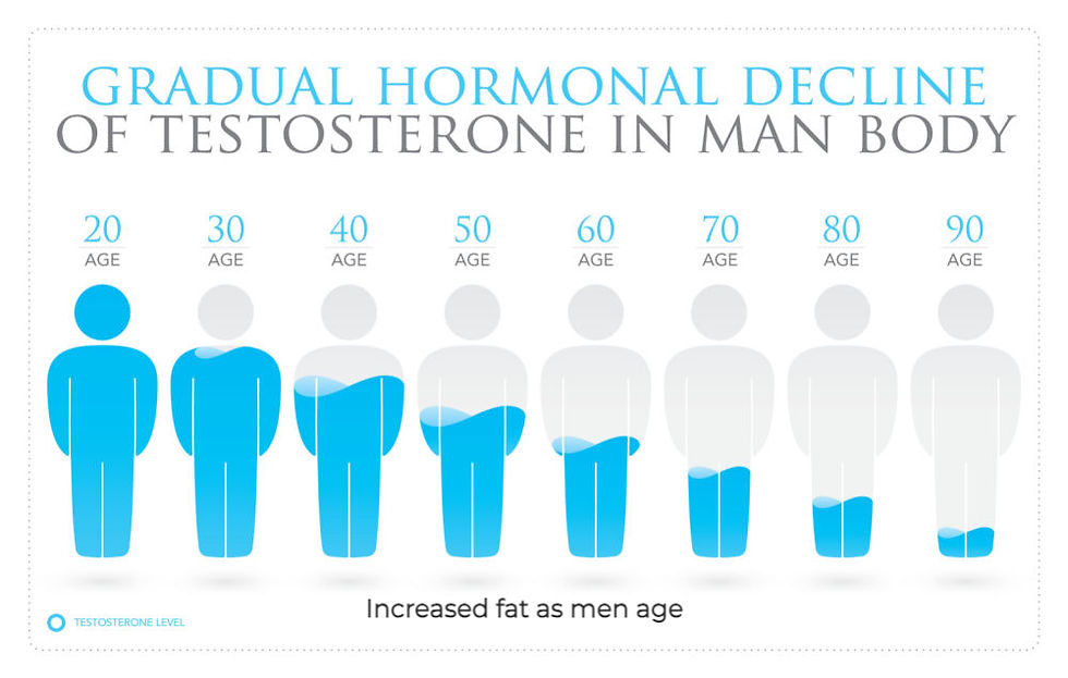 Increased Fat as Men Age