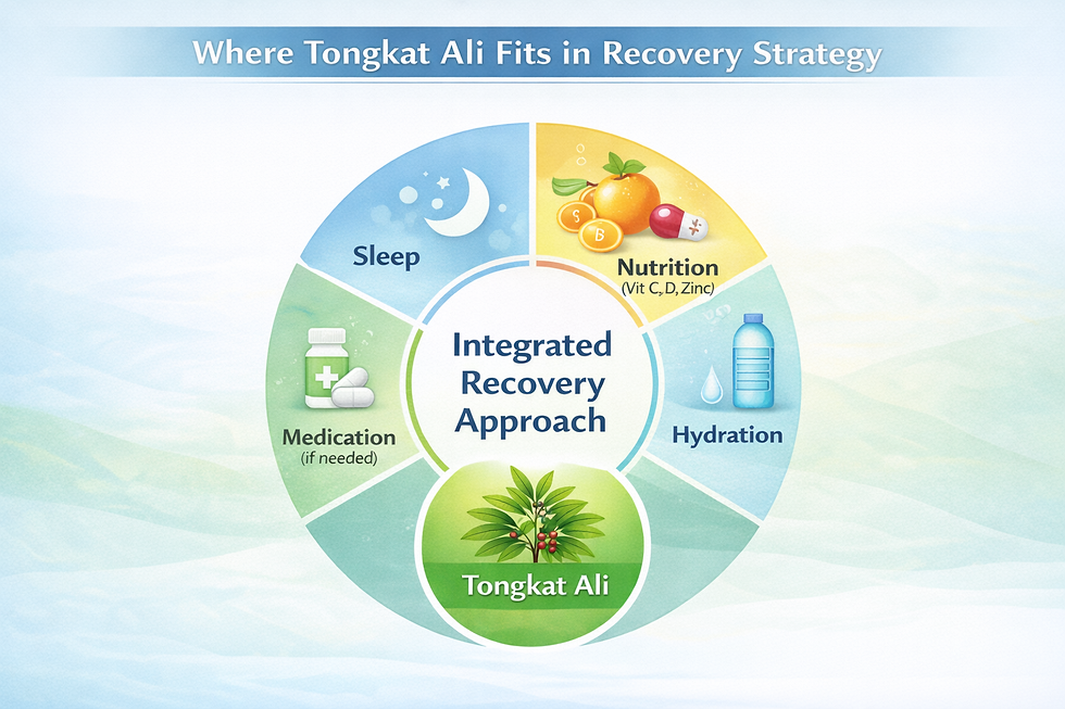 Holistic Recovery with Tongkat Ali