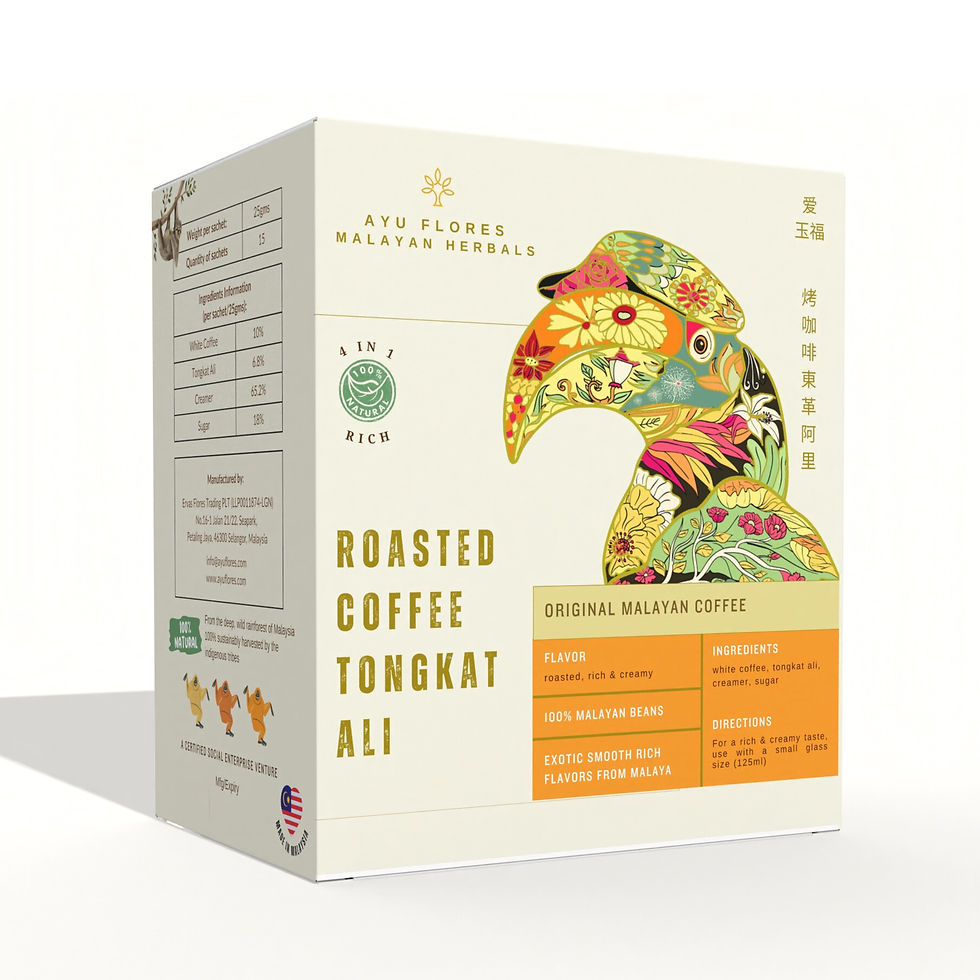 Imej kecil: 3 Tongkat Ali Roasted Coffee Box Promo (Per Box 15 Sachets)