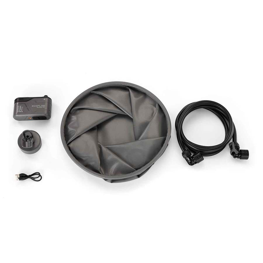Kit de douche portable - pompe & support pour climatiseur wave 3 - ecoflow