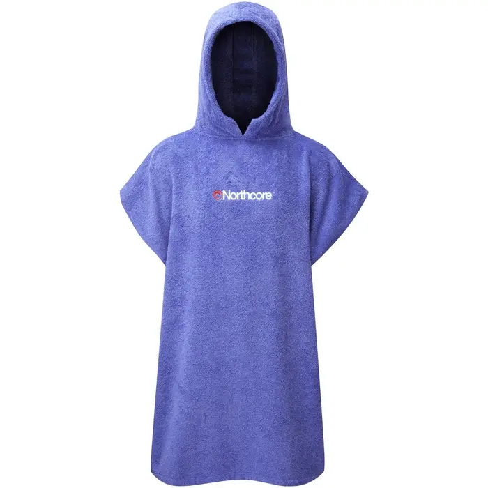 Northcore Kids Beach Basha Hooded Towel Changing Robe / Poncho