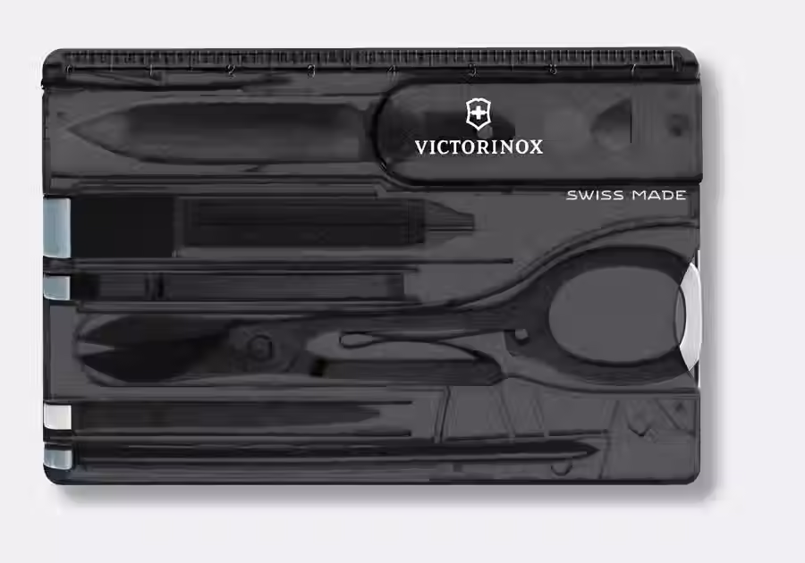 Miniature : SWISSCARD VICTORINOX ONYX