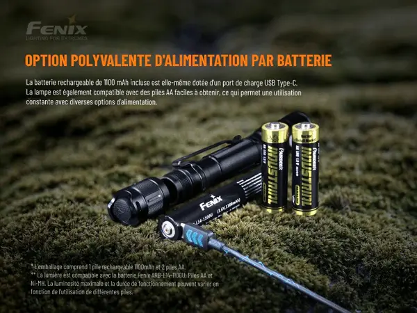 Miniature : Fenix LD22 V2.0 - 800 lumens - 214 mètres de portée