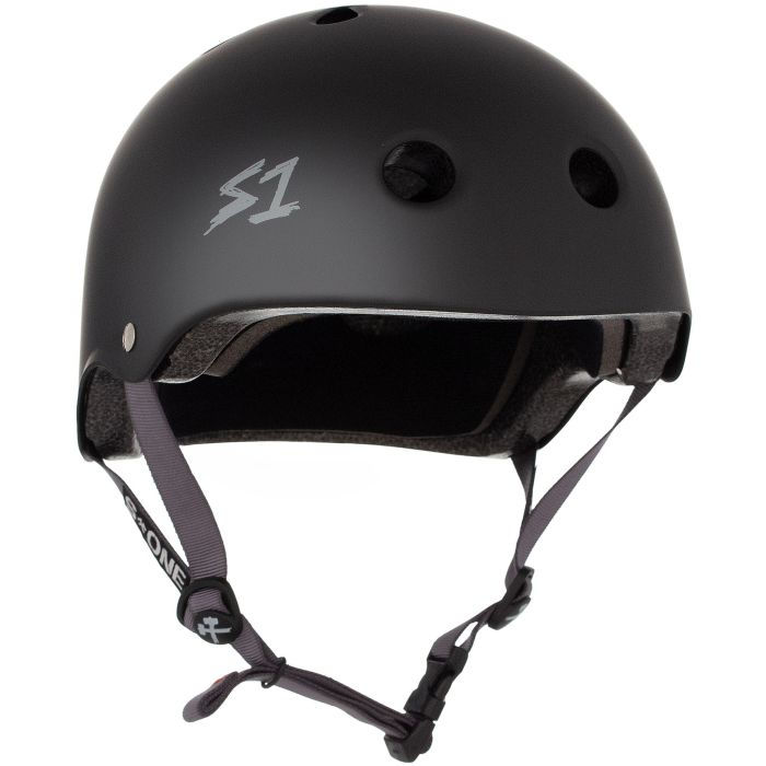 Helmet Lifer Black Matte Grey Straps - S