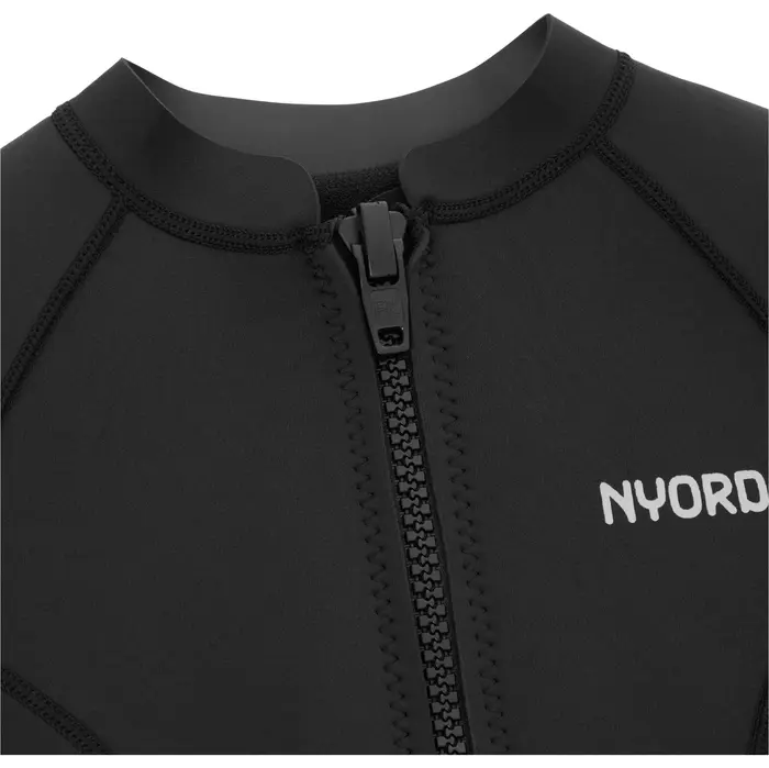 Miniature : Nyord Womens Solu Yulex 2/2mm Long Sleeve Front Zip Spring Shorty Wets