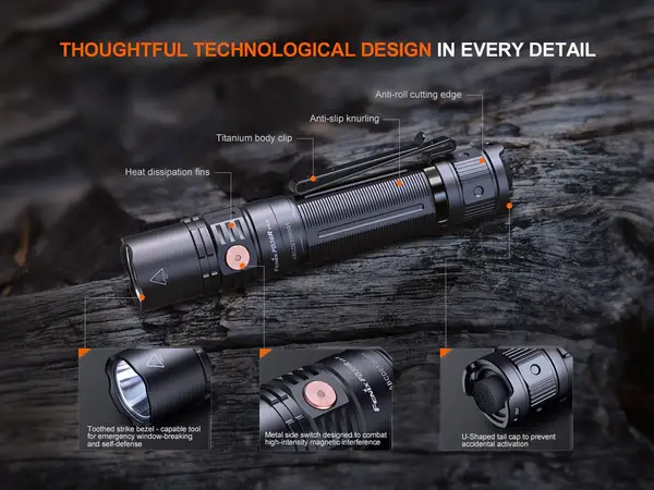 Miniature : Fenix PD36R V2.0 - Lampe de poche tactique rechargeable -1700 lumens