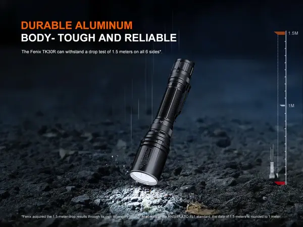 Miniature : Fenix TK30R - Lampe de poche tactique à laser blanc - 500 lumens