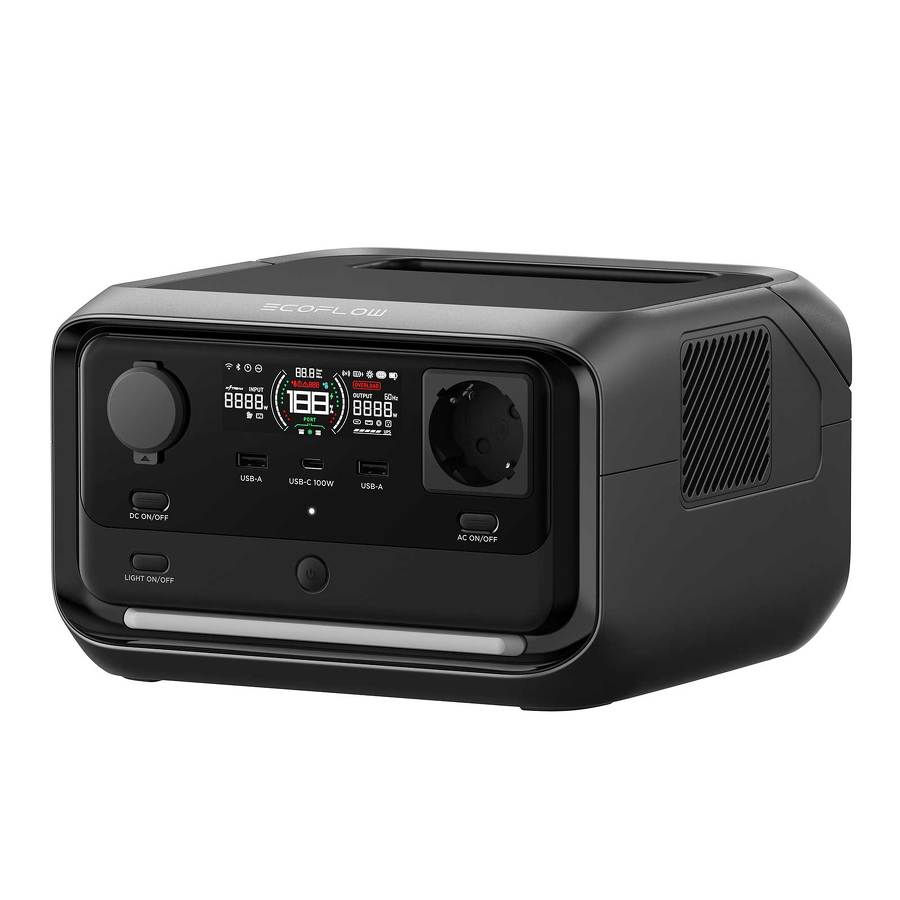 Ecoflow river 3 plus – station électrique capacité 286 wh