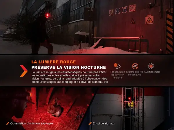 Miniature : Fenix HM61R V2.0 - 1600 lumens - Recharge magnétique - Multifonctions