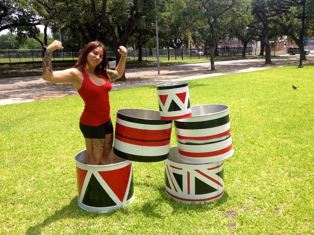 Newly painted drums!