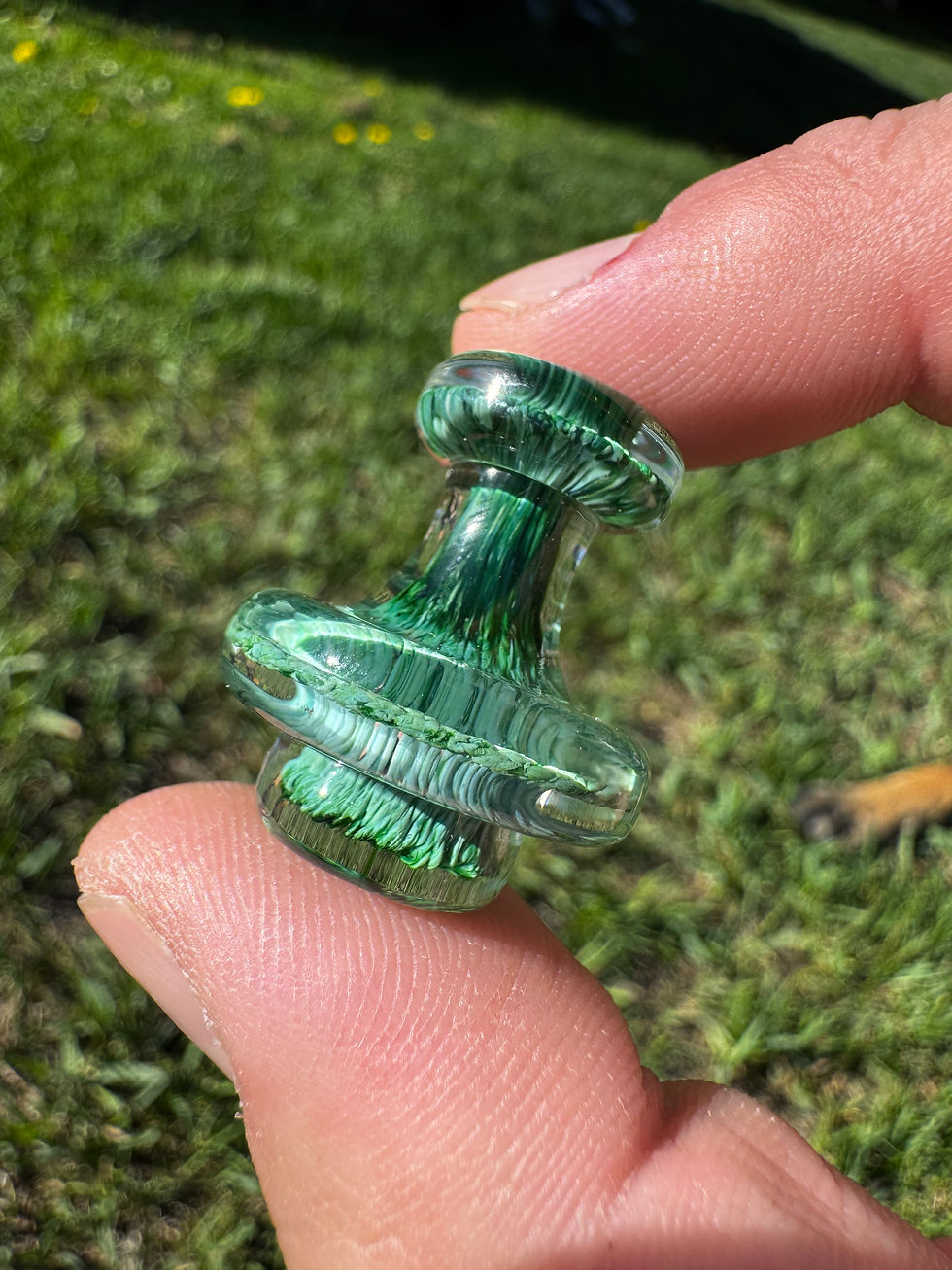 Thumbnail: Experimental green top hat cap
