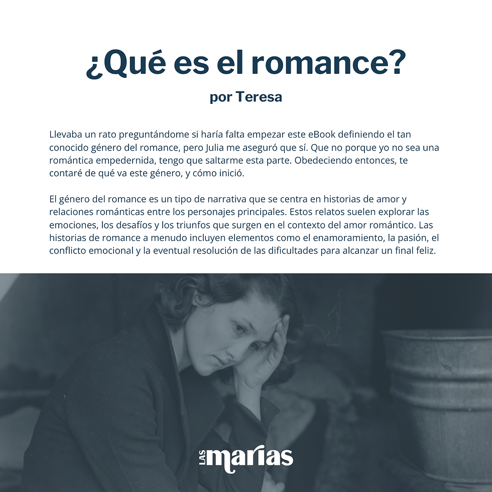 Miniatura: Subgénero del género del romance