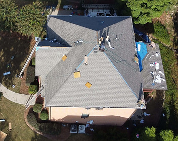 Repairing roof leak for a residential homeowner