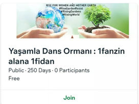 Yaşamla Dans Ormanı: 1FanZin alana, 1Fidan Hediye