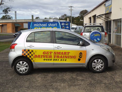 Vehicle get smart vehicle wrap.