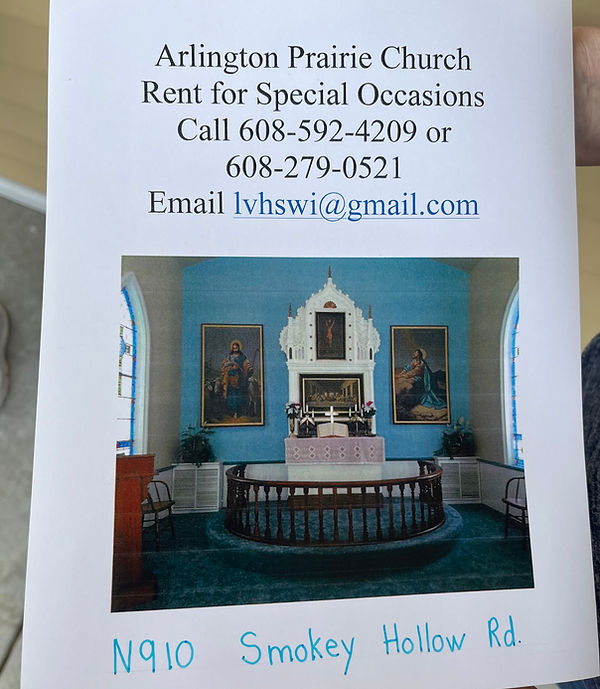 Arlington Prairie Church Rental