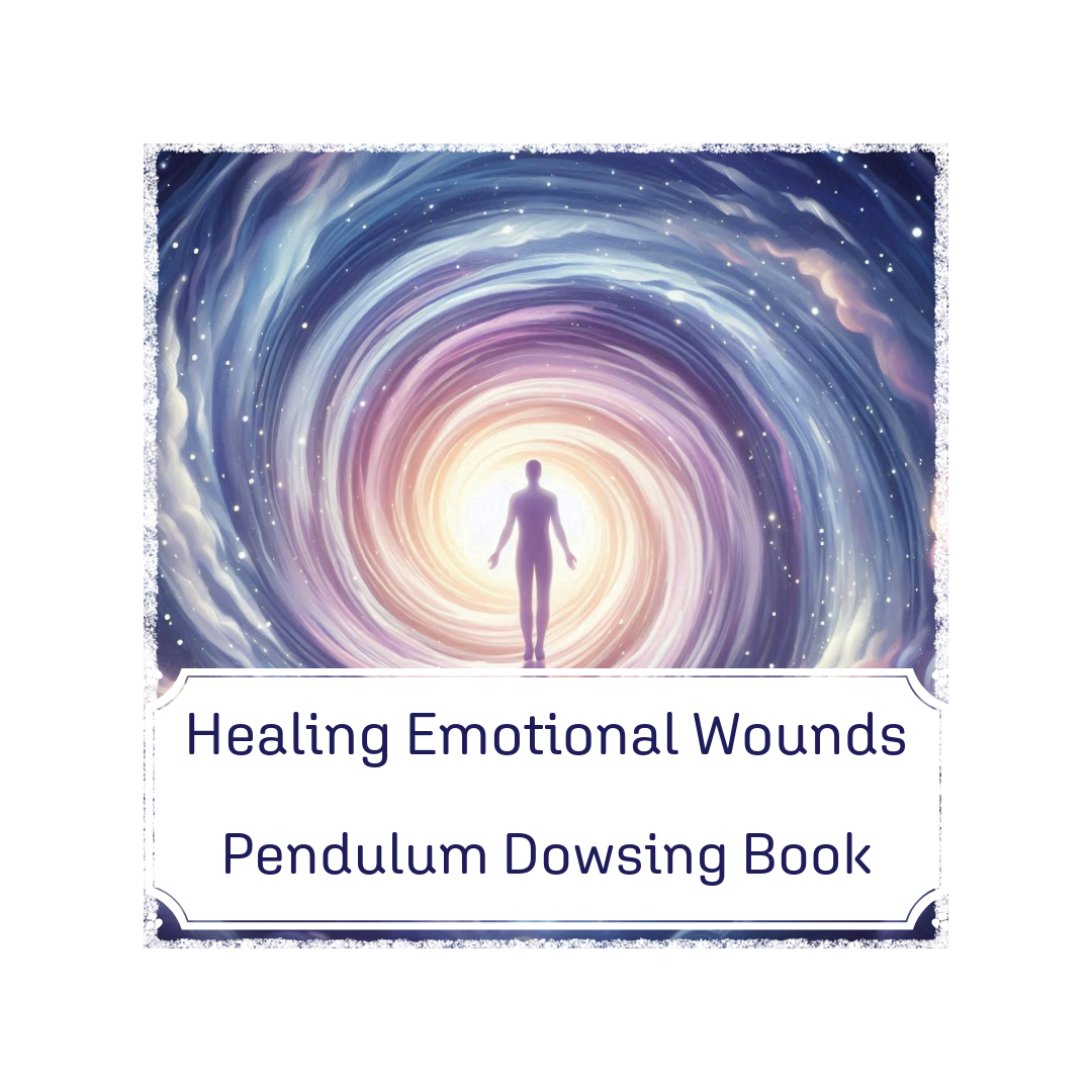 a person walking into a healing vortex of energy