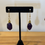 Thumbnail: Plum Stone Earrings