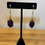 Thumbnail: Plum Stone Earrings