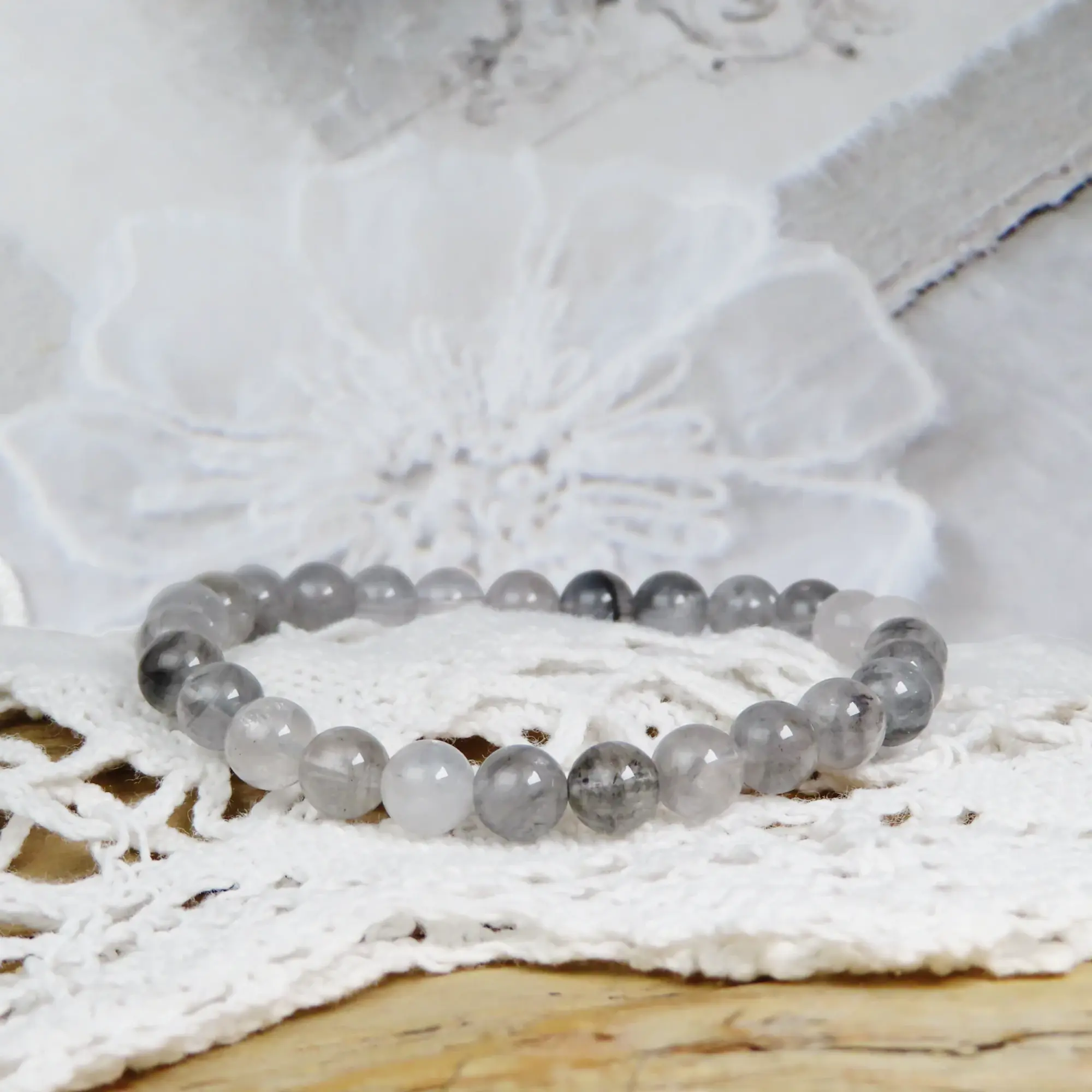 Silberarmband mit Silber-Perlen