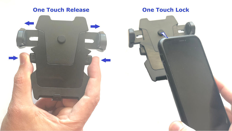 Thumbnail: Car Air Vent Mount Cell Phone Holder One Touch