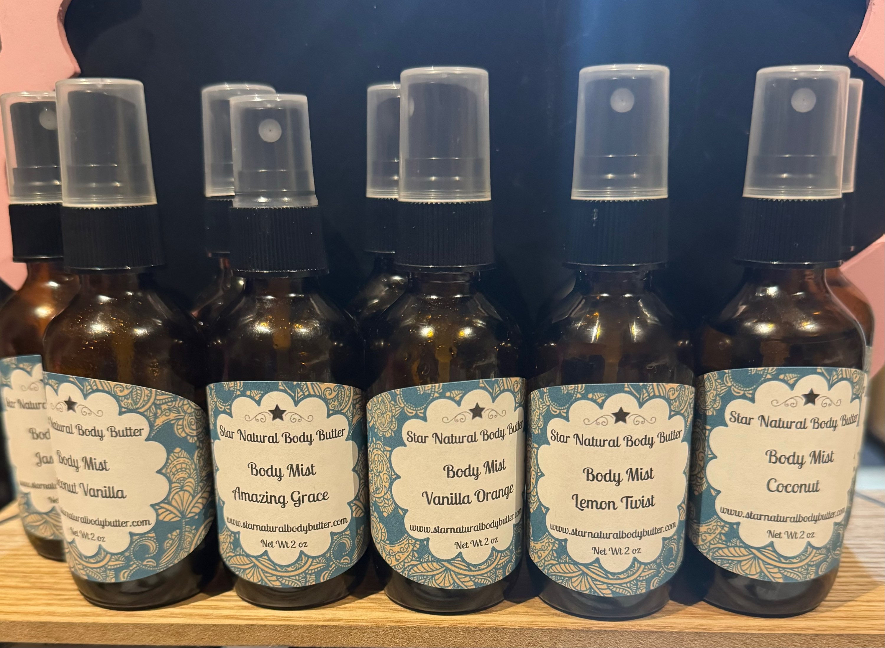 Rosemary Body Mist 2 oz ( All Natural 