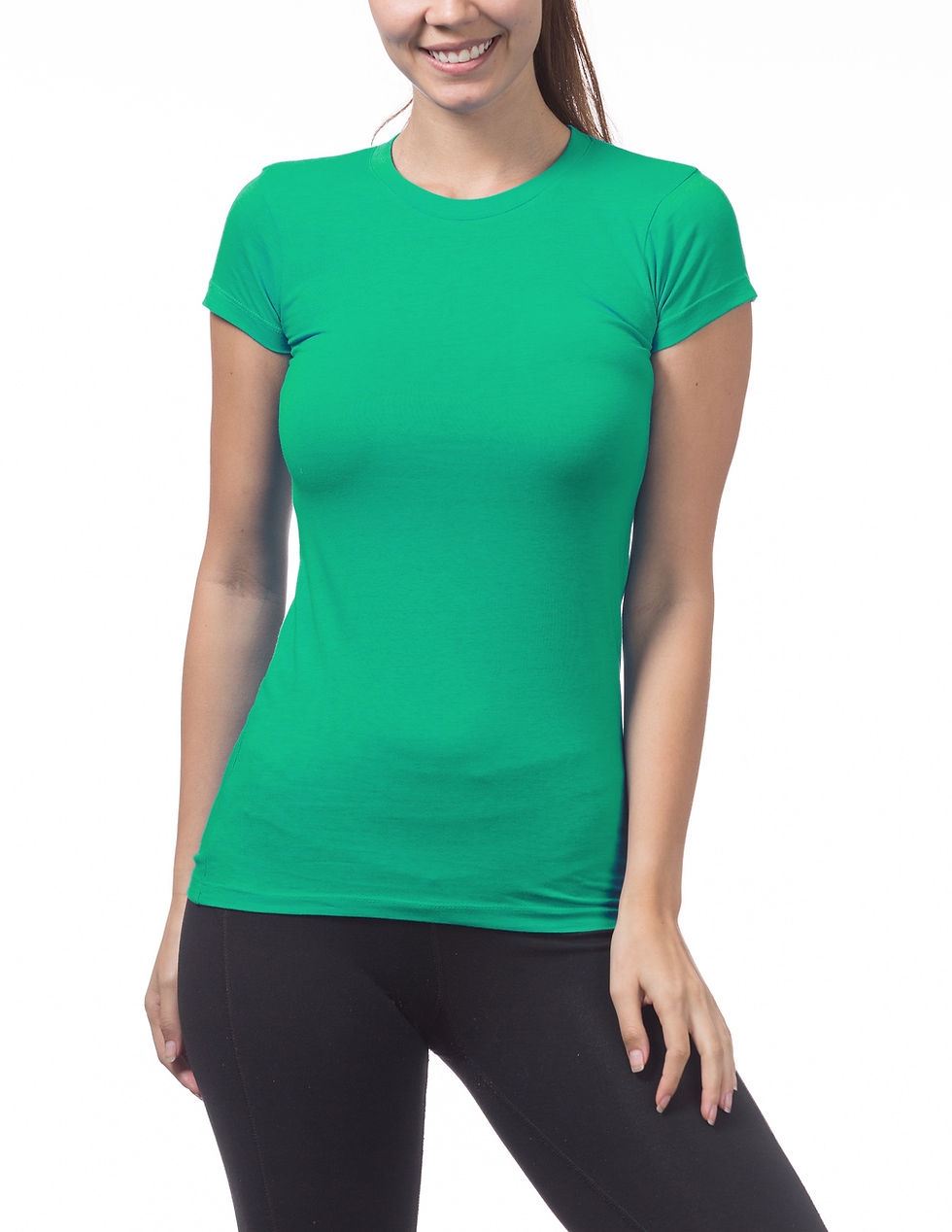 Thumbnail: Women's Short Sleeve Crew Neck Tee