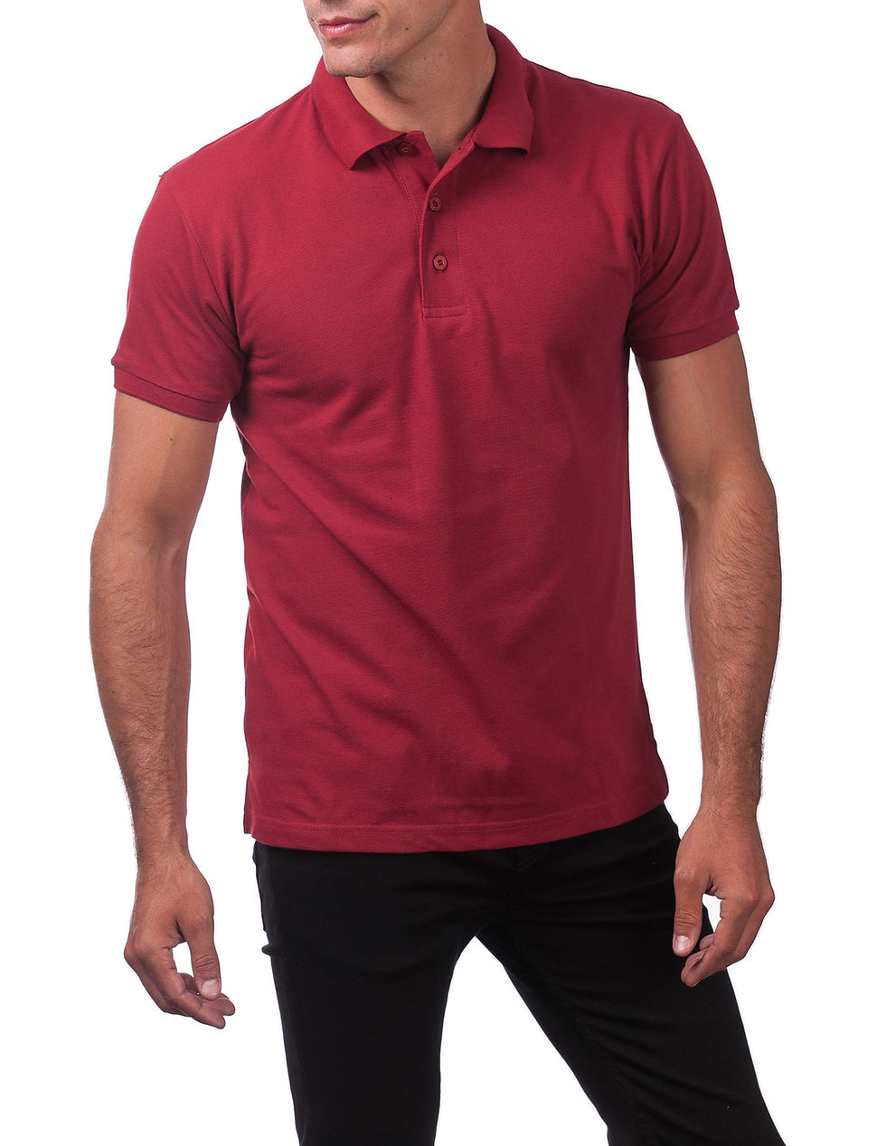 Thumbnail: Pique Polo Cotton Short Sleeve Shirt