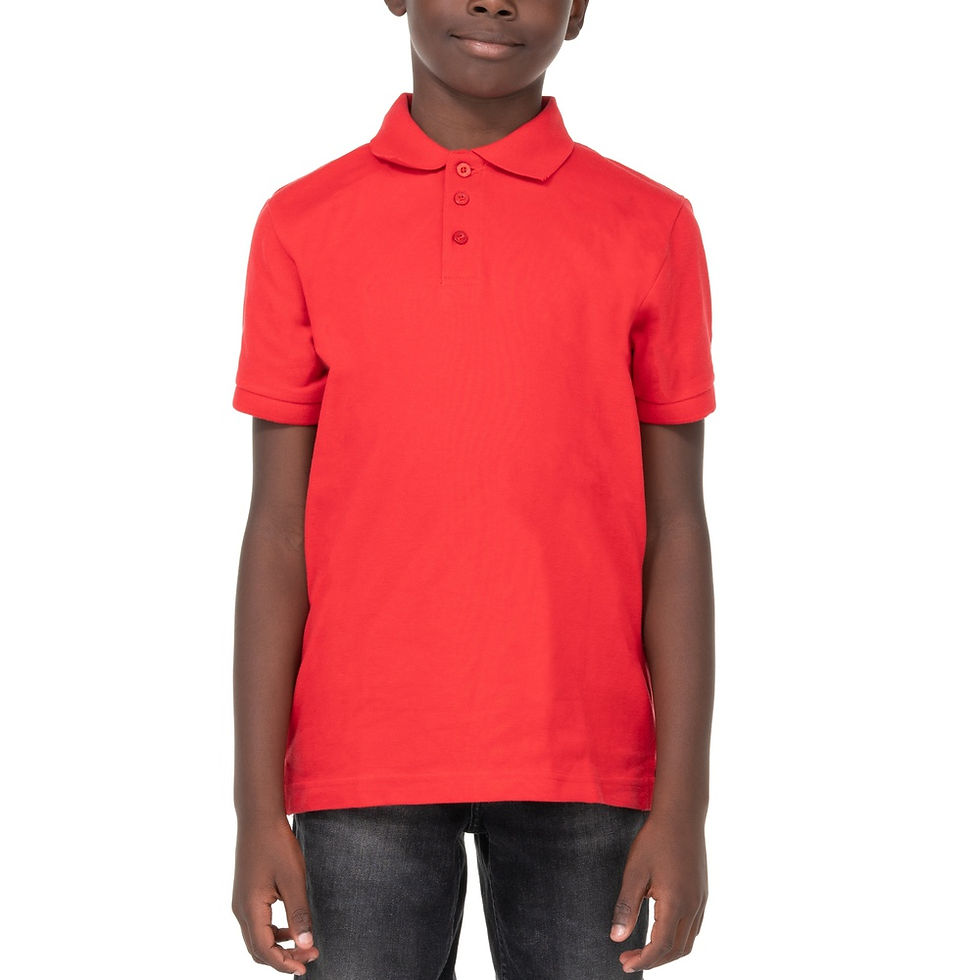 Thumbnail: Pro Club Youth Pique Polo Shirt