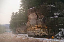Path Along the Rock Face LB