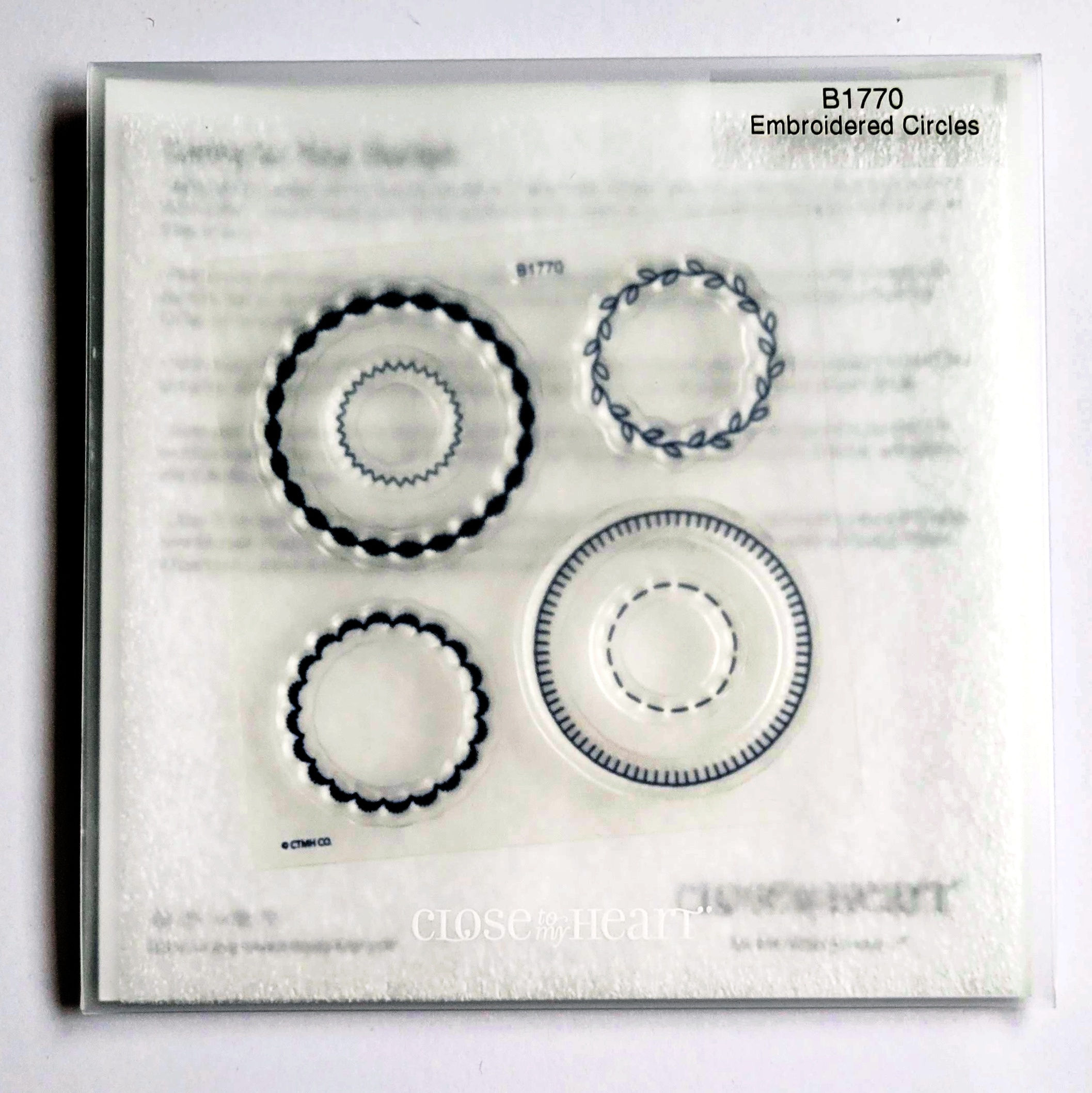 B1770 Retired CTMH Stamp Set