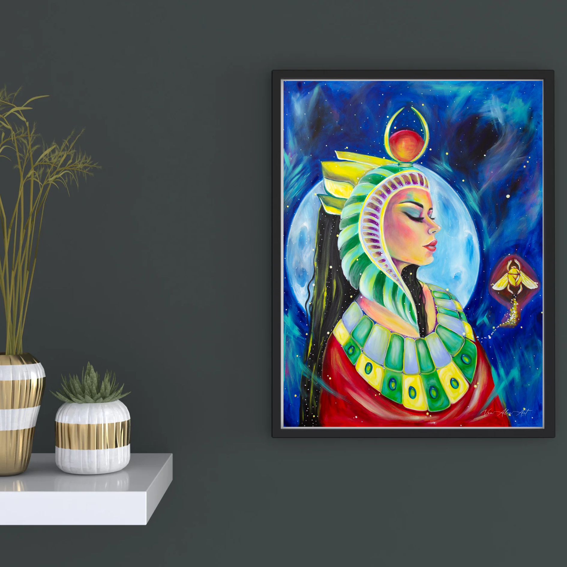 Goddess Isis Art Print