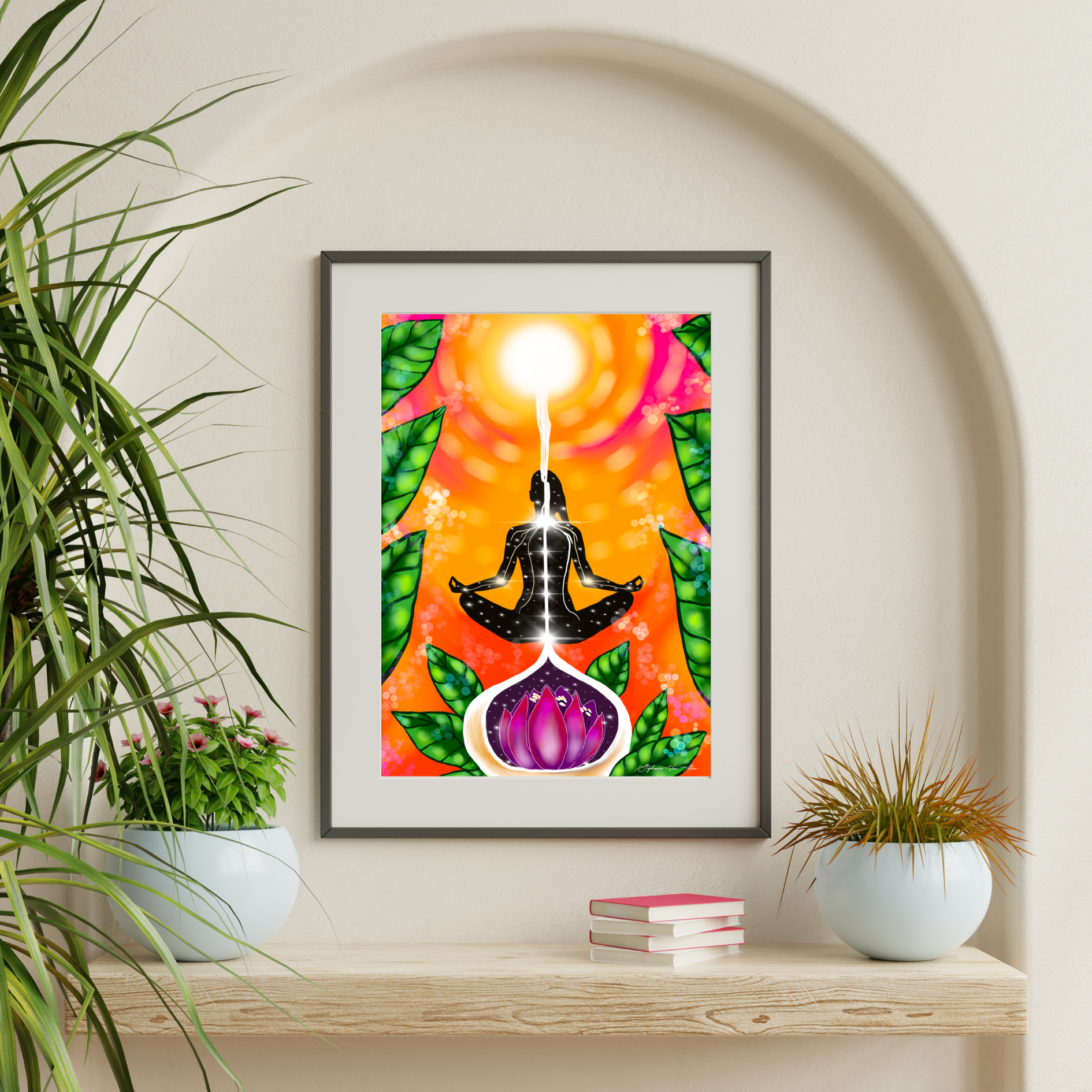 "Sun Connection" - Guided by Light Print