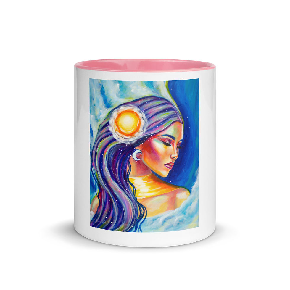 "Sun Soul" Goddess Coffee Mug 11 0z