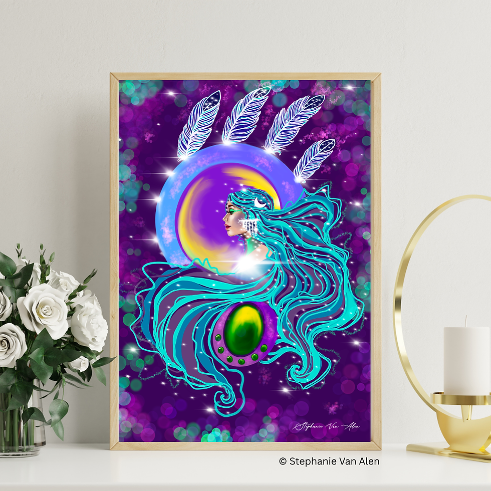 “Keeper of the Heart” Goddess Print