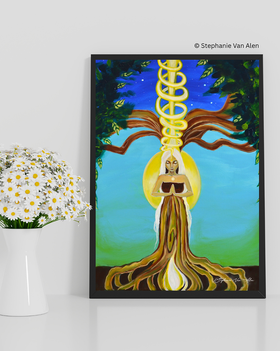 "Inner Grounding" Tree Wisdom Collection Print