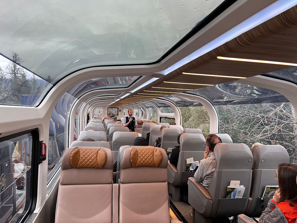 Five Star Travel Aboard the Rocky Mountaineer.