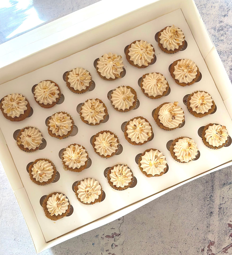 Spiced Carrot Cupcakes