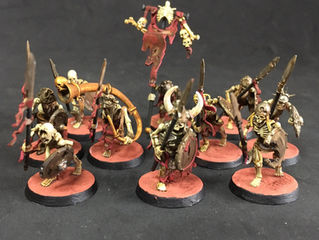 Guerreros esqueletos