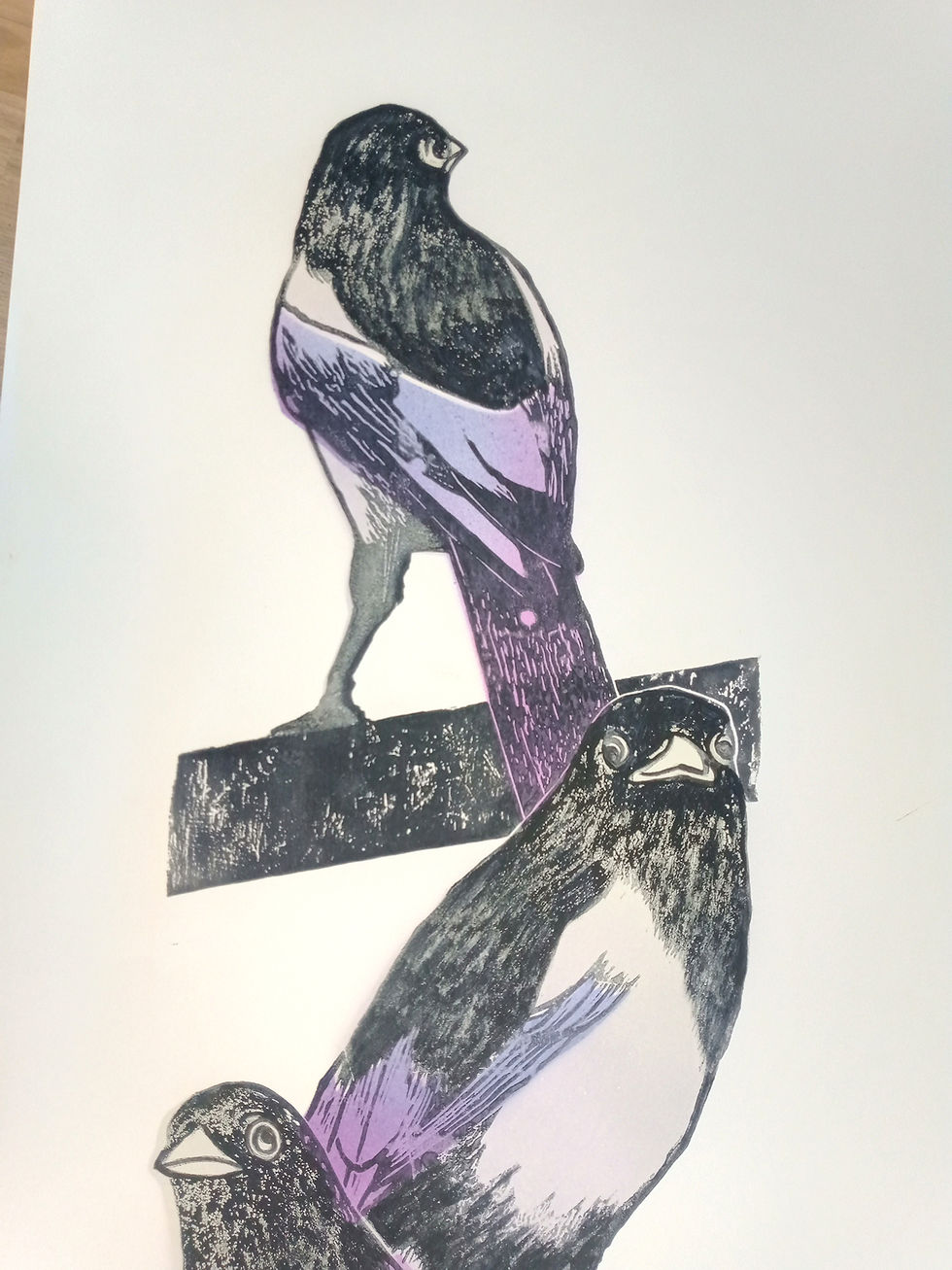 Thumbnail: Trois pies papotent