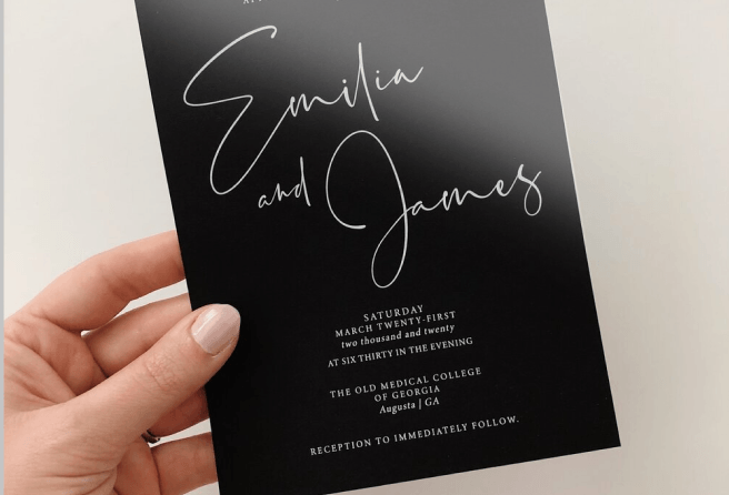 Thumbnail: Invitations - Matte Coating